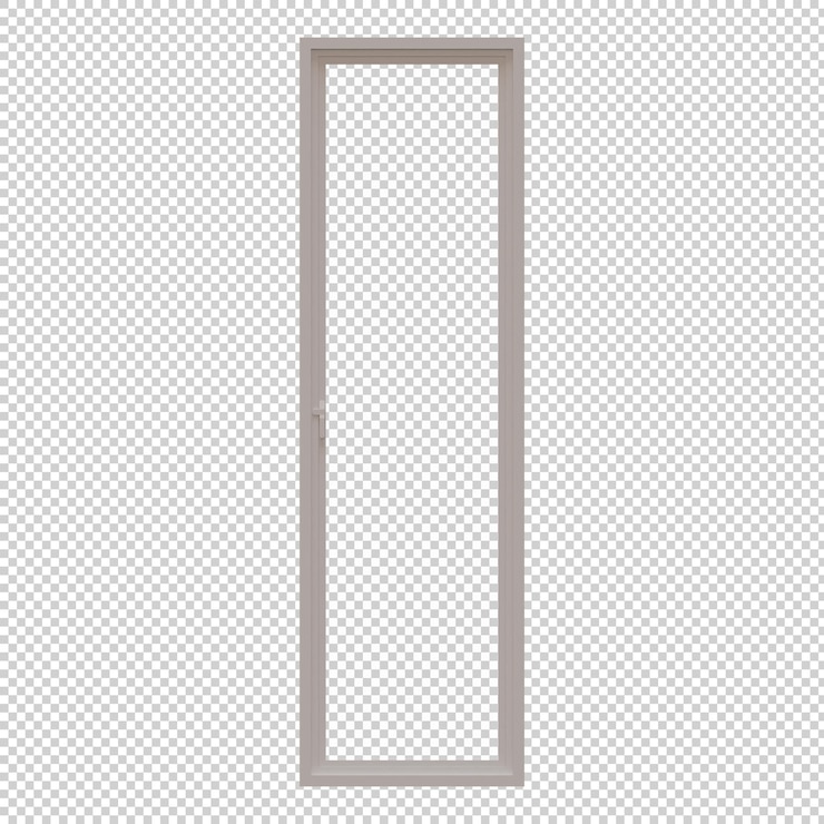 PSD window 3d render design element