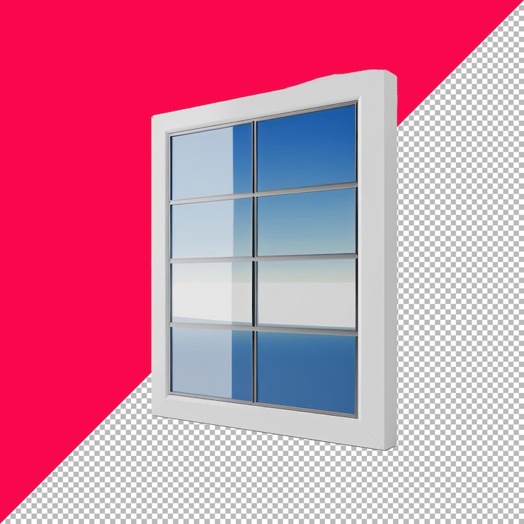 PSD windows transparent background png psd