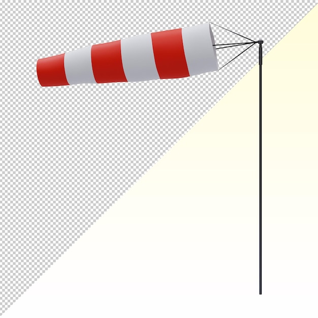 Windsock isolated