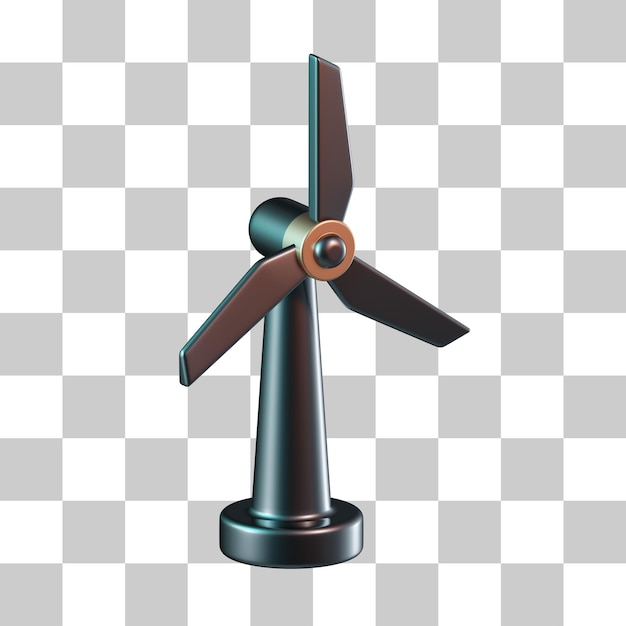 PSD windturbines 3d-pictogram