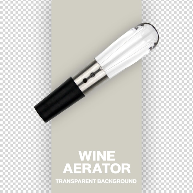 PSD wine aerator top view