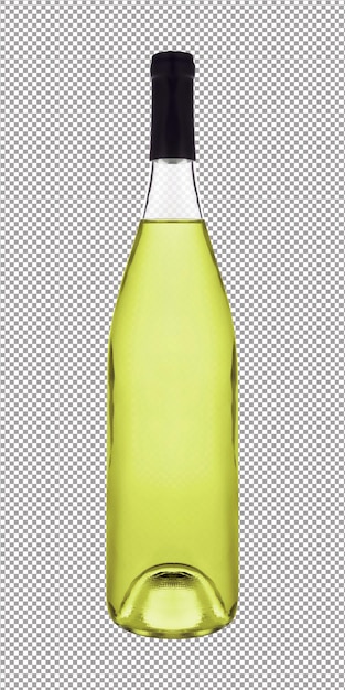 wine bottle isolated