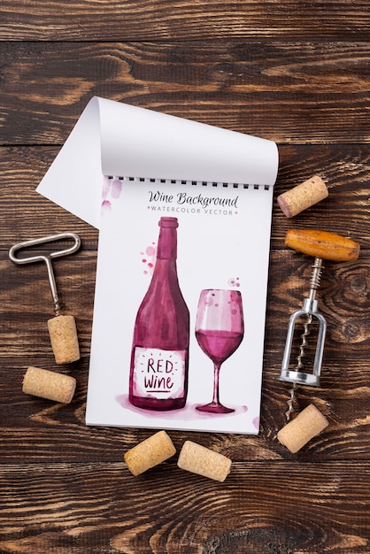 wine stoppers beside stoppers