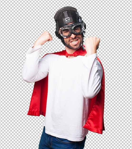 PSD winner super hero