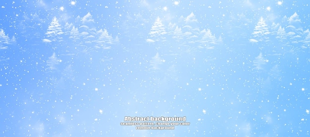 Winter Abstract Sneeuwvlok textuur patroon met kleur aanpassing en doorzichtige achtergrond