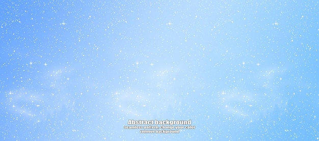 Winter Abstract Snowflake Texture Pattern with Color Customization and Transparent Background