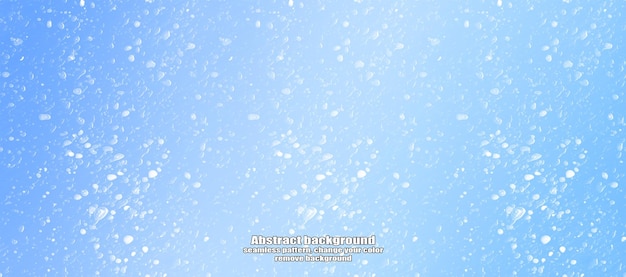 Winter Abstract Snowflake Texture Pattern with Color Customization and Transparent Background