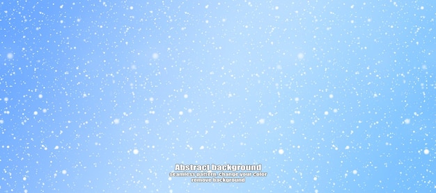 Зимняя абстрактная текстура снежинки с настройкой цвета и прозрачным фоном