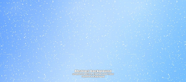 Winter Abstract Snowflake Texture Pattern with Color Customization and Transparent Background