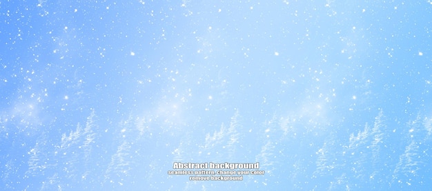 PSD winter abstract snowflake texture pattern with color customization and transparent background