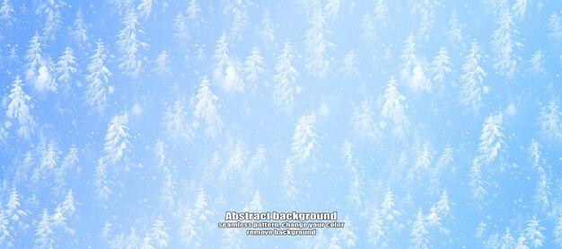 Winter abstract snowflake texture pattern with color customization and transparent background