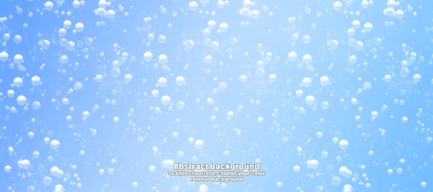 PSD winter abstract snowflake texture pattern with color customization and transparent background