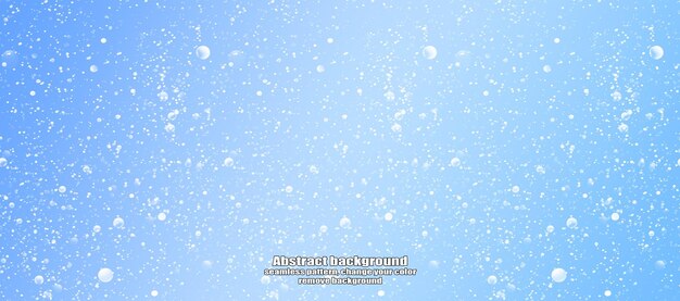 PSD winter abstract snowflake texture pattern with color customization and transparent background