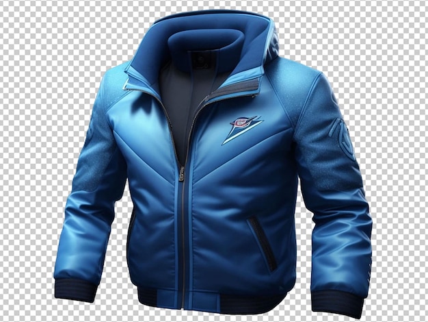 PSD winter jackets and shoes with 3d illustration