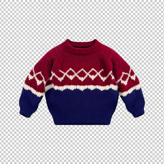 PSD winter velvet sweater isolated premium psd