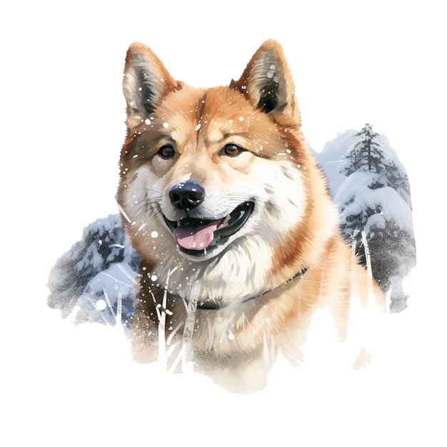 PSD winterhond