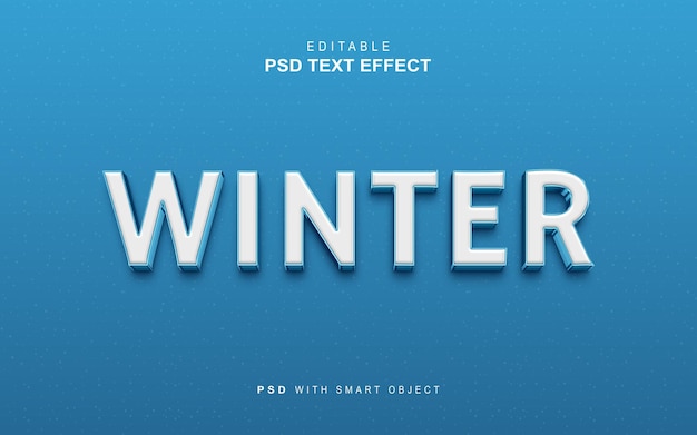 Winterteksteffect