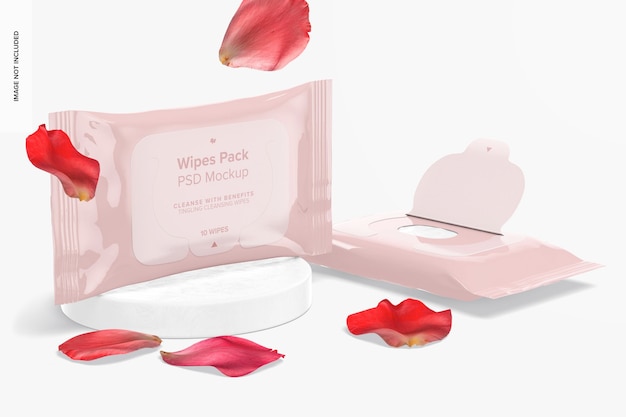 Wipes Pack Mockup