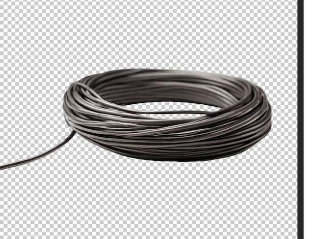 wire with white background