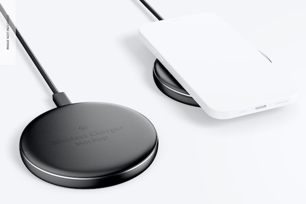 PSD wireless chargers mockup