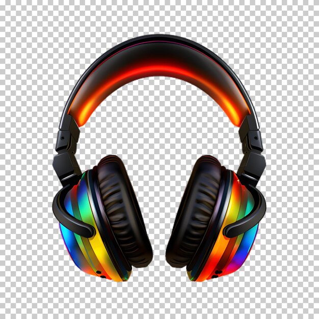 Wireless headphone png isolated on transparent background