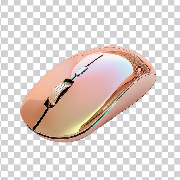 wireless mouse for comfortable computer use on transparent background