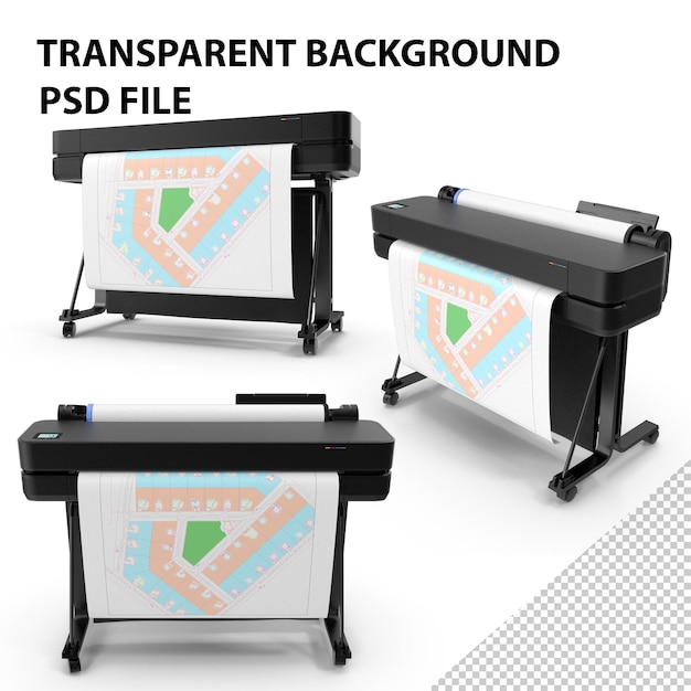 Wireless Plotter Printer PNG