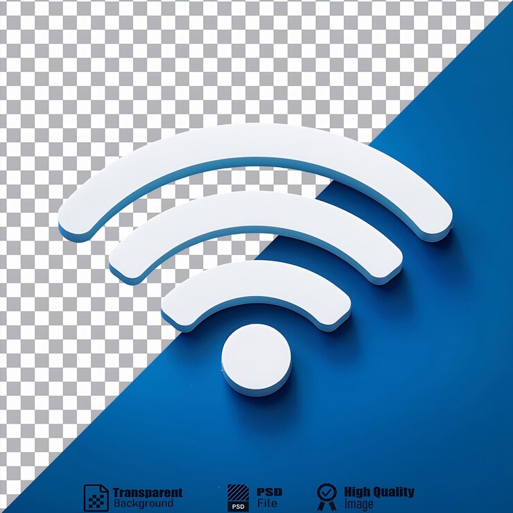 PSD wireless signal icon symbol icon