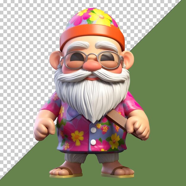 PSD wiseman png illustration