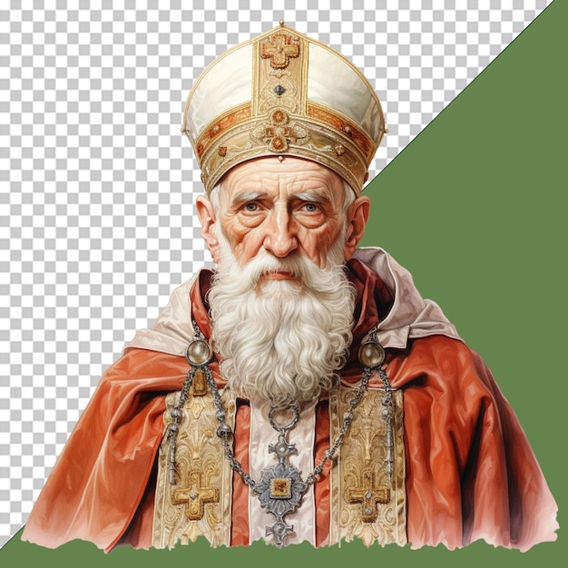 PSD wiseman png illustration