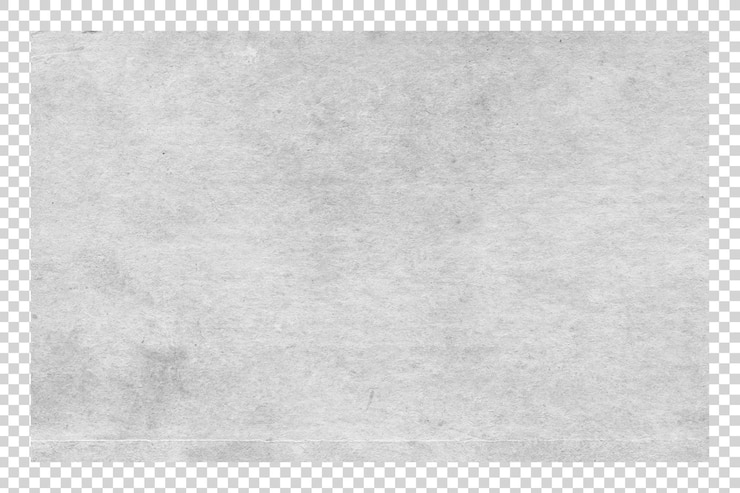 PSD wit papier op een doorzichtige achtergrond