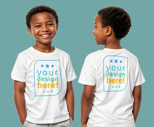 Wit T-shirt voor kinderen