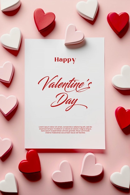 witboek met happy valentines day generator ai