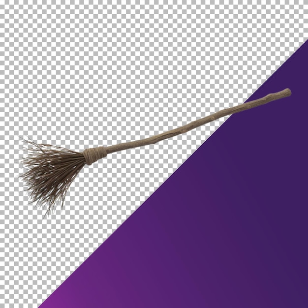 Witch broom no background png