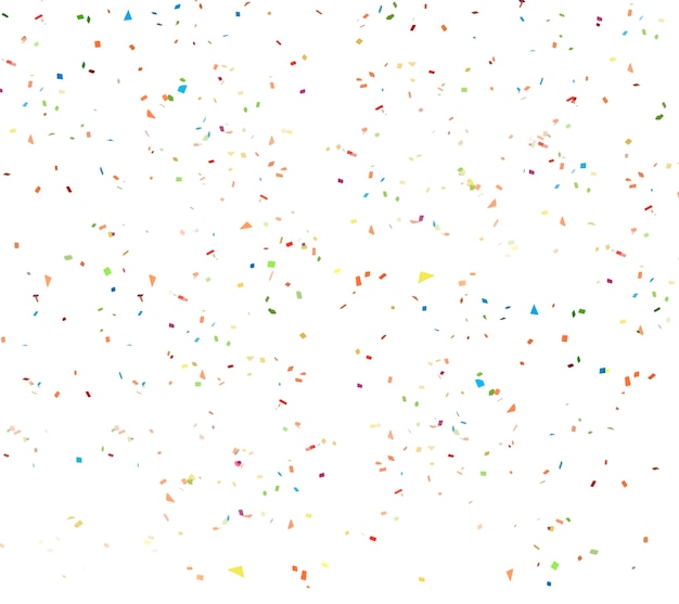 witte confetti achtergrond