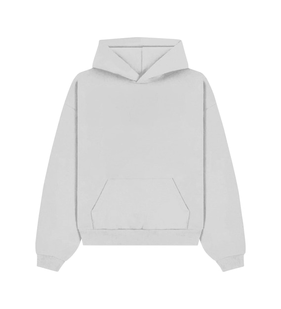 Witte hoedij mock-up