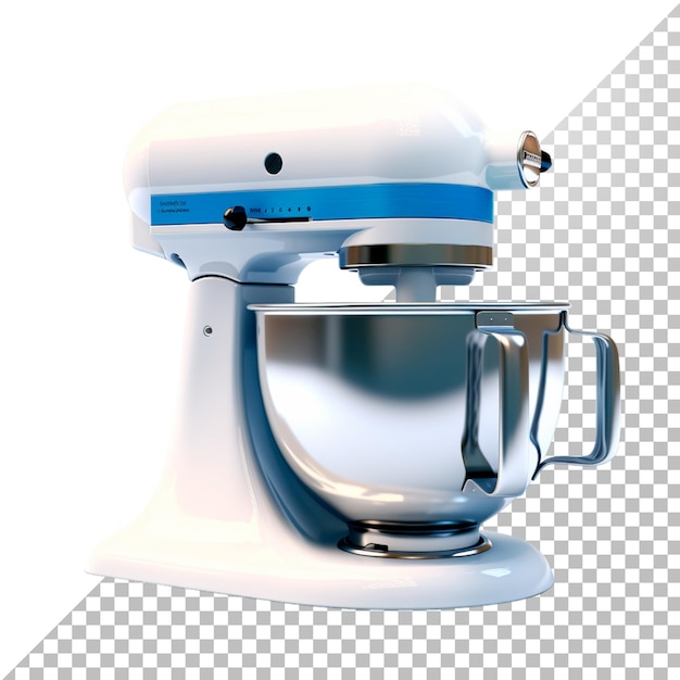 PSD witte mixer in 3d