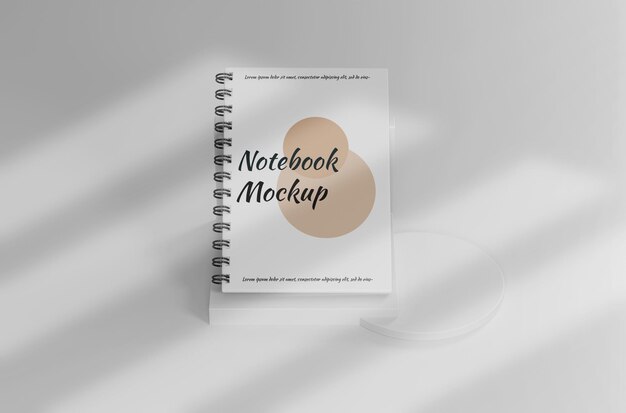 Witte notebookmodel