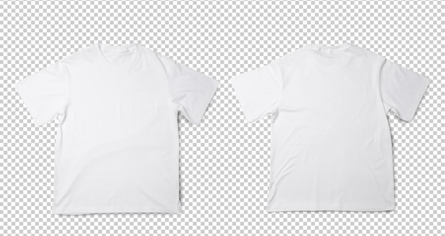 Witte oversized T-shirt mockup Realistische tshirt