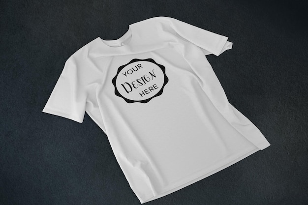 Witte T-shirt Mockup