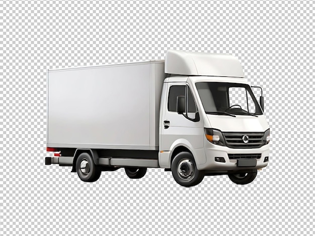 PSD witte transportwagen png