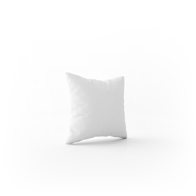 Witte zachte kussen