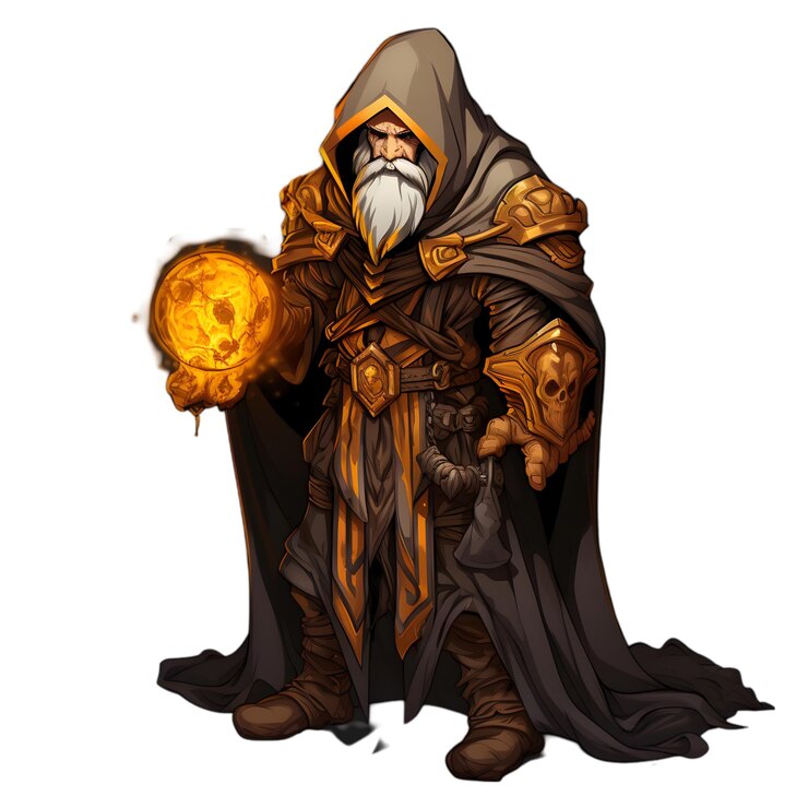 PSD wizard magic spells grimoire ancient mystical sorcery fantasy sorcerer book fire symbols