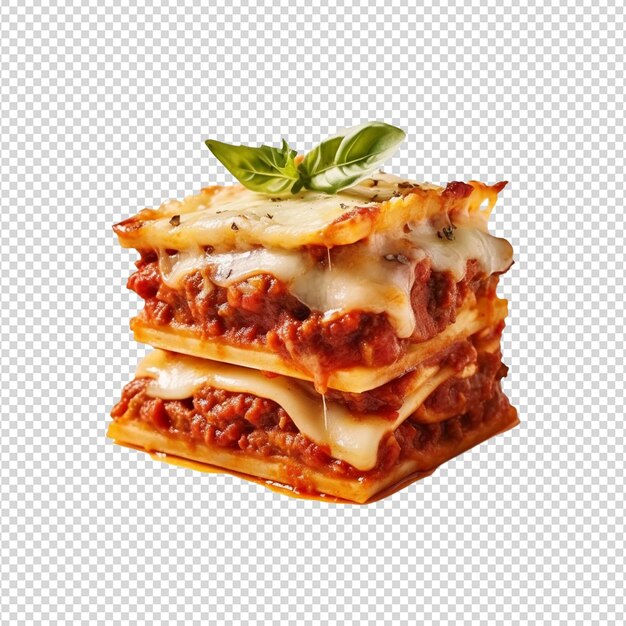 PSD włoska lasagna pyszna lasagna z bolognańskim sosem mięsnym smaczna lasagna