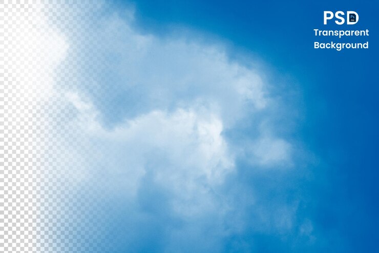 PSD wolkenrook en mistoverlaag