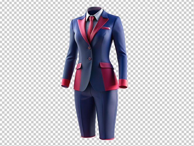 PSD woman business suit