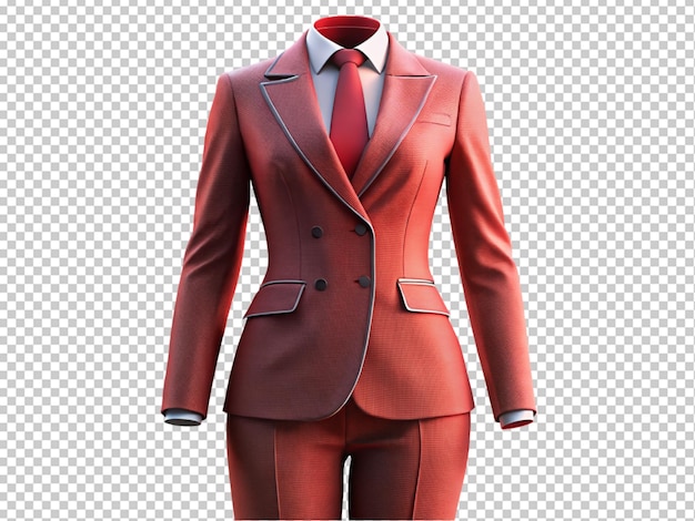 PSD woman business suit