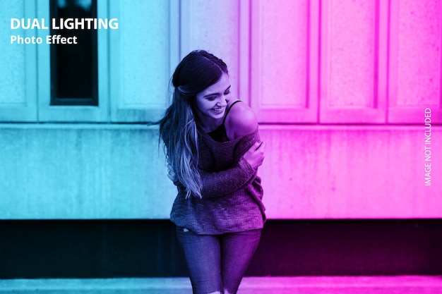 a woman hugging her arms in front of a pink wall with the words quot light quot