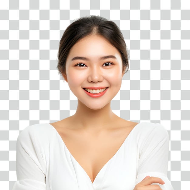 PSD woman model transparent background