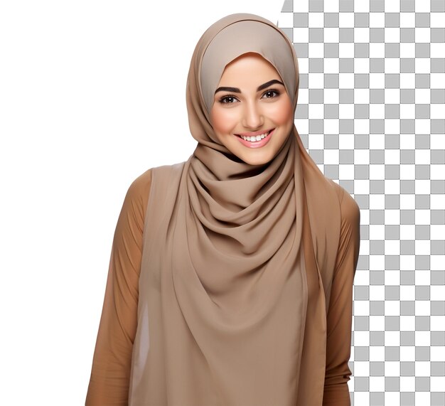 PSD a woman photo with transparent background